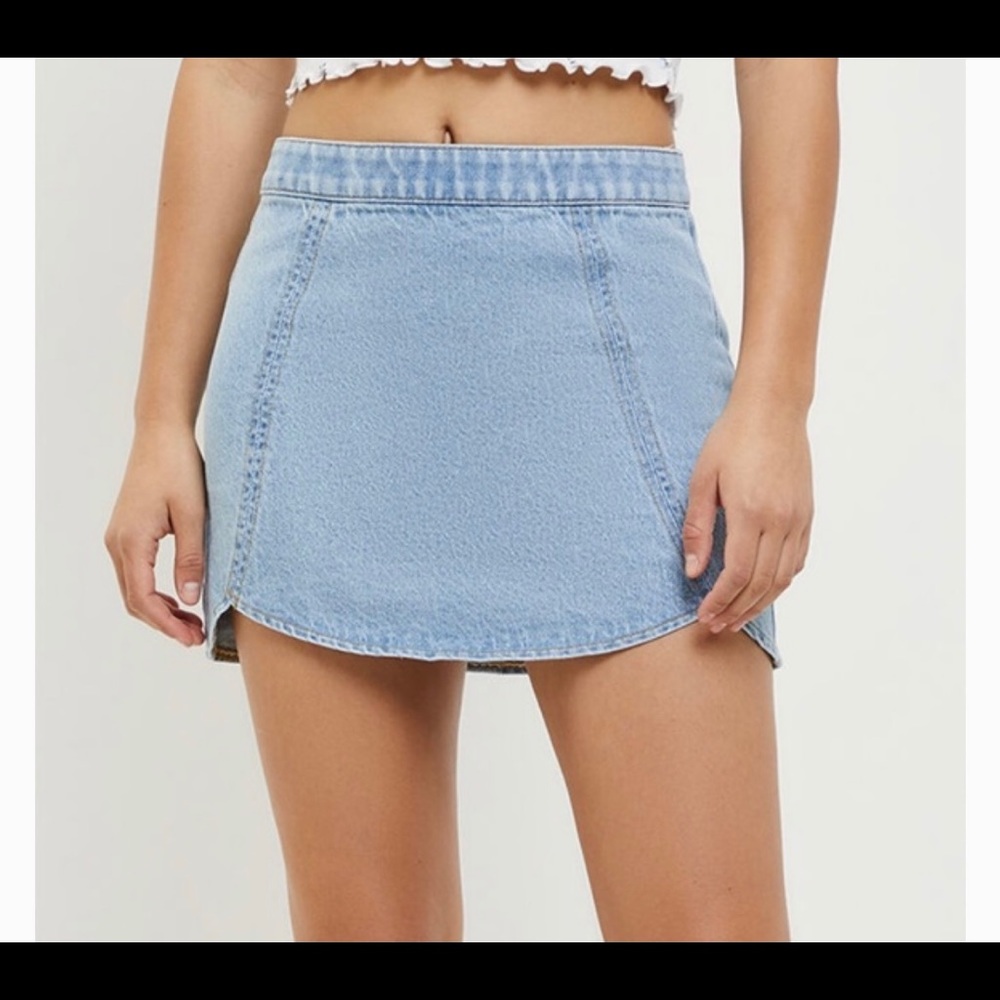PAC SUN TULIP DENIM SKIRT!!